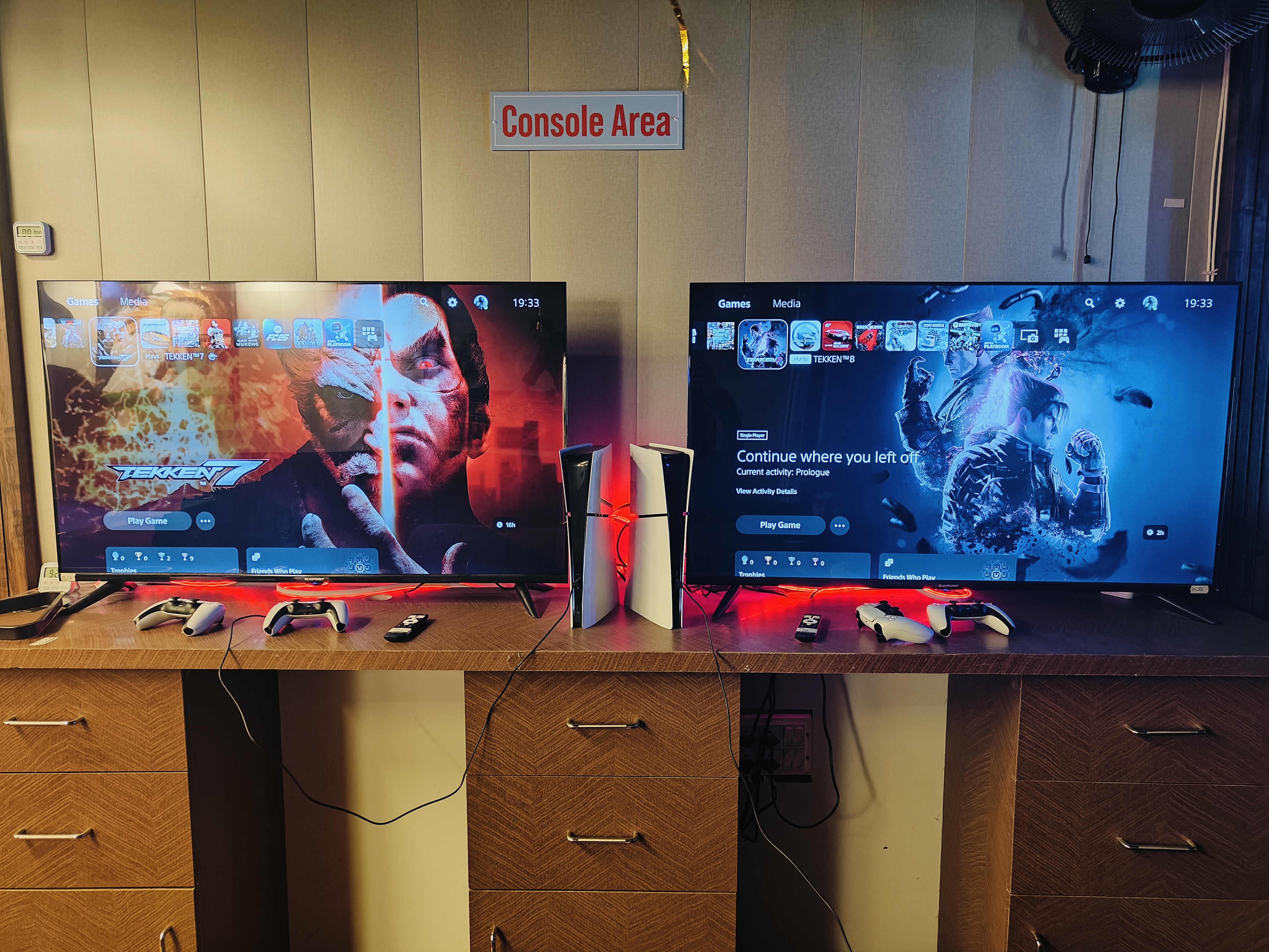PS5 Console Area – Tekken 7 & Tekken 8
