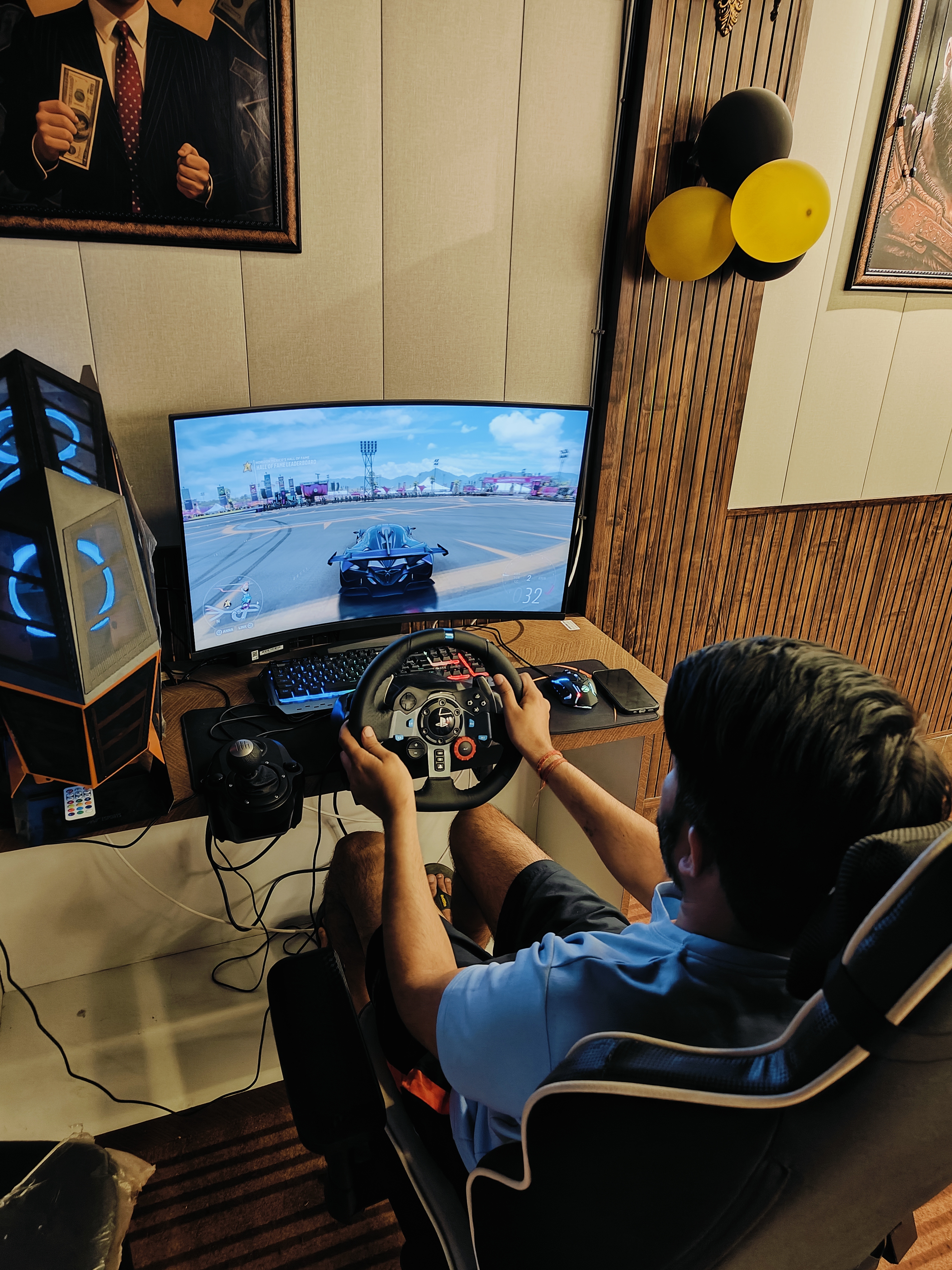Racing Simulator – Logitech Wheel